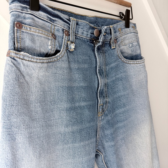 R13 Jane High Waisted Wide Leg Jeans - 27 (fits small) - Picture 6 of 17